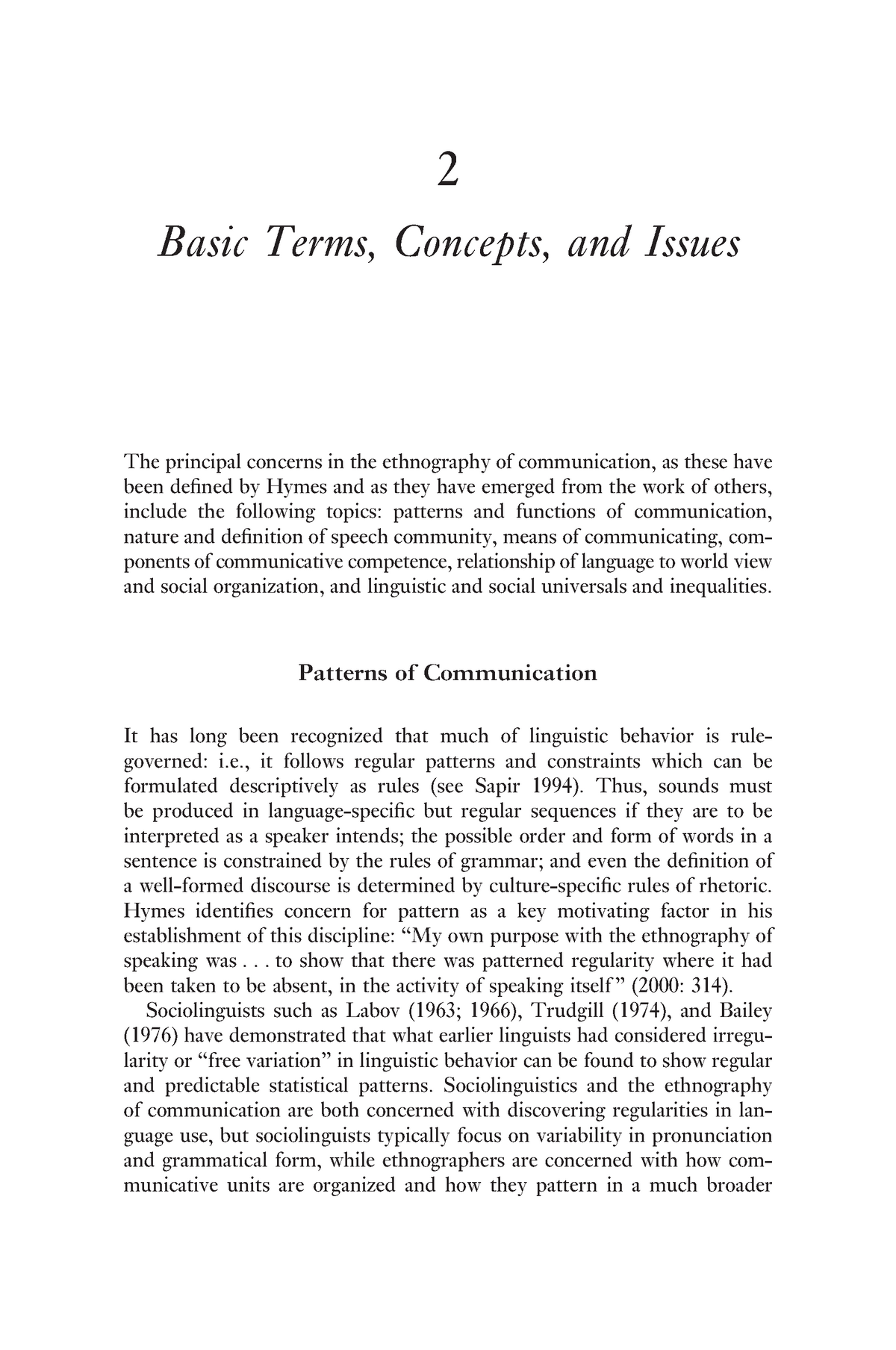 ethnography of communication essay