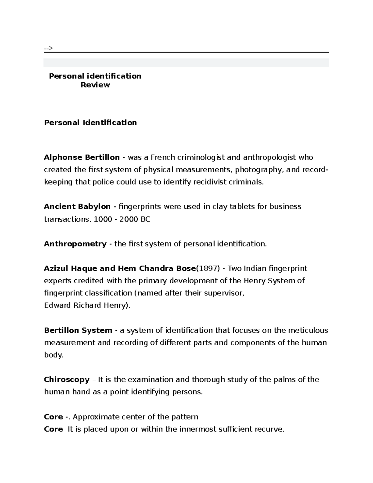 DOT - .ysif JJ sdy khistvucj -> Personal identification Review Personal ...