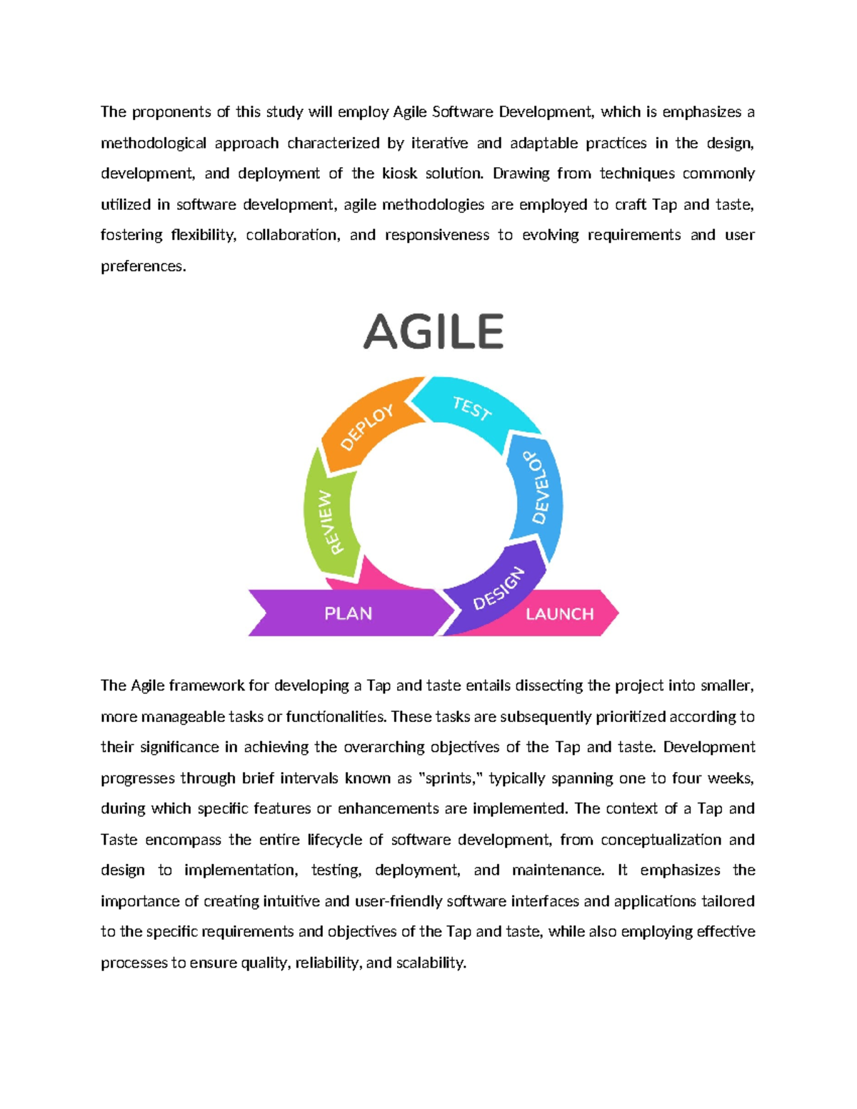 Software Design, Products, and Processes - The proponents of this study ...