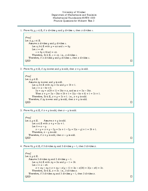 Solutions to Practice Questions for Final Exam W24 - DEPARTMENT OF ...