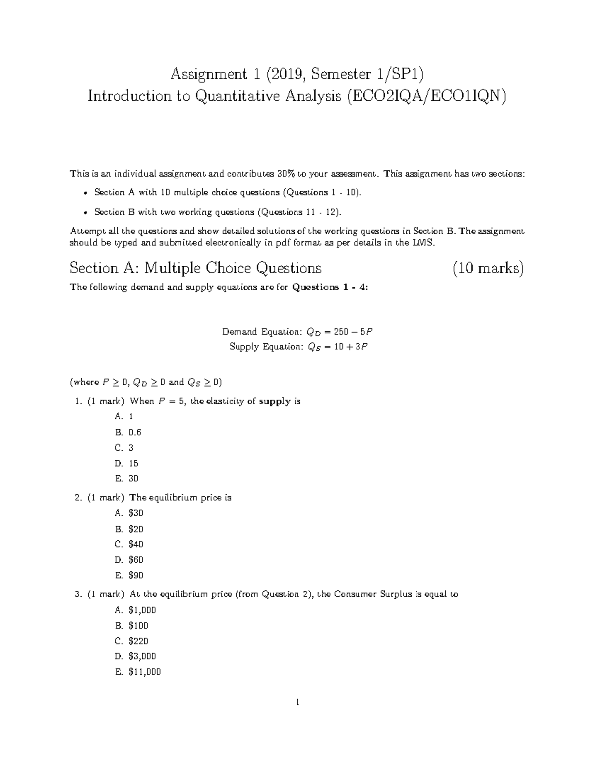 2019 IQA Assignment S1 - bbB;MK2Mi R UkyRN- a2K2bi2` RfaSRV AMi`Q/m ...