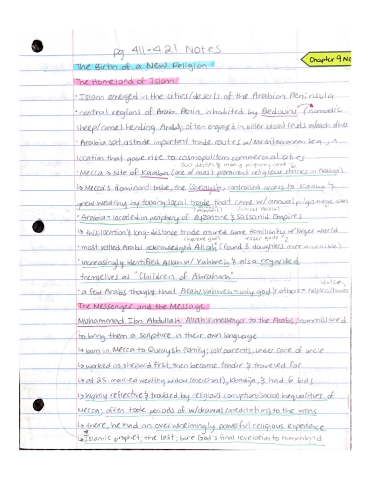 Ch 9 Notes - Studocu