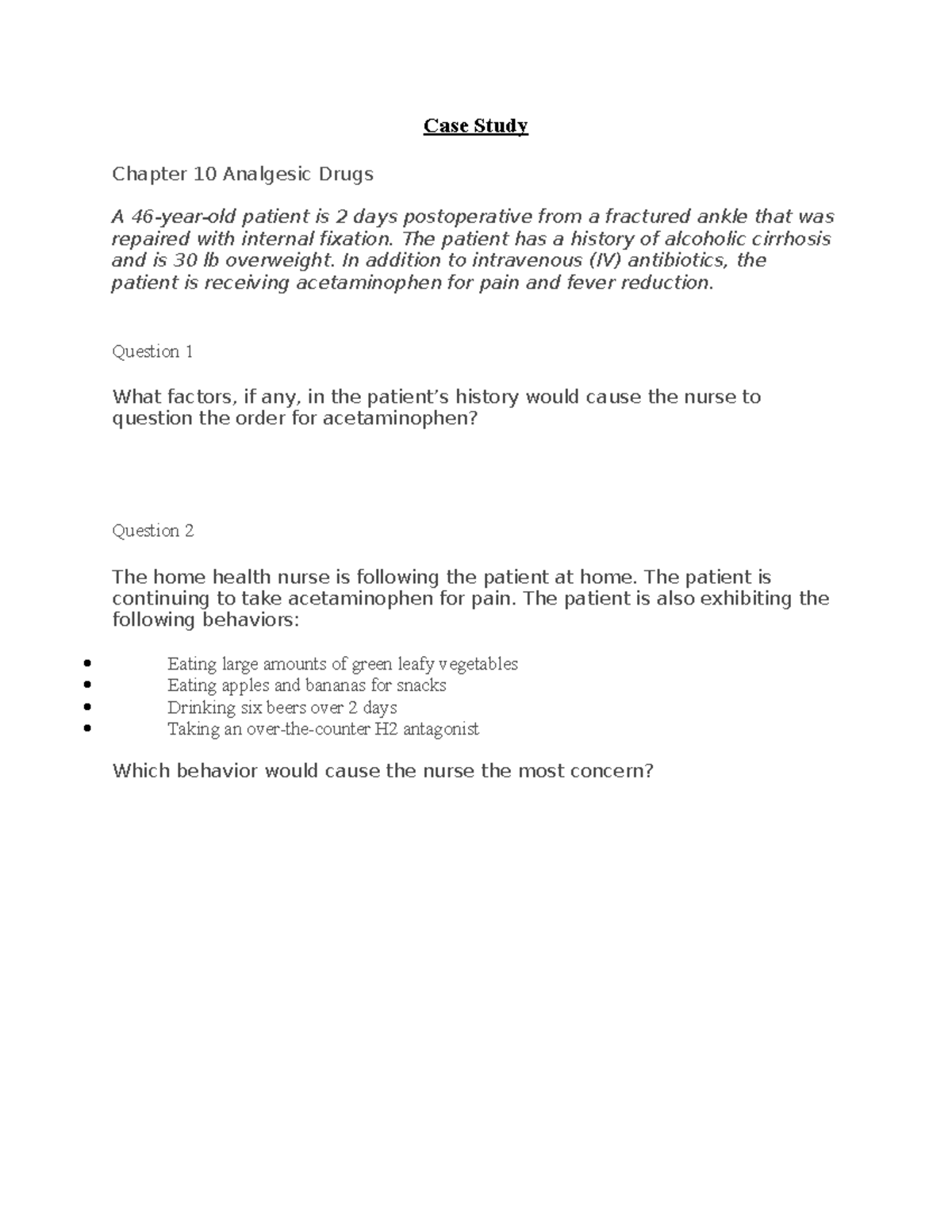 case study chapter 10