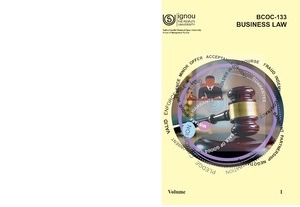 Block-5 Functional Areas of Management - BCOC- Business Organisation ...