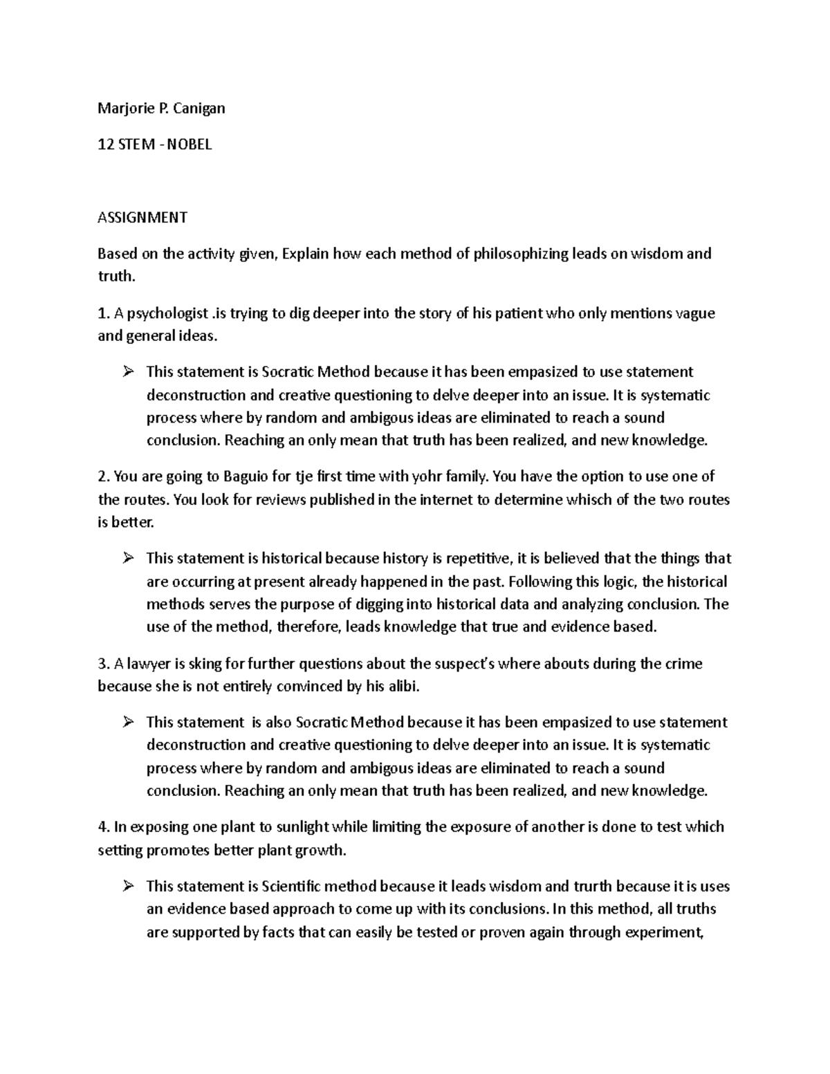 Assignment-WPS Office - Marjorie P. Canigan 12 STEM - NOBEL ASSIGNMENT ...