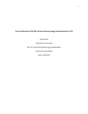 NR-601 week 1 discussion thread - Subject: In-Depth Strategies for ...