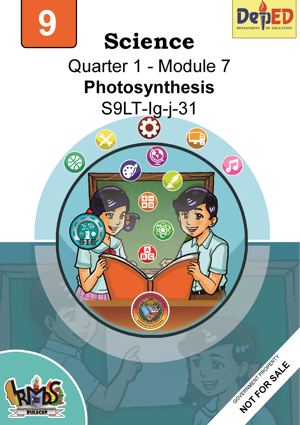 SCI9 Q1M7 Fvrnhs Module - 9 Science Quarter 1 - Module 7 Photosynthesis ...