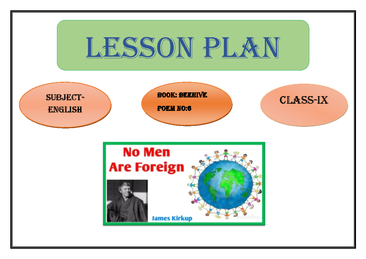 Fa5bc1a5c47df963f3ee4959fcf9a246 - LESSON PLAN CLASS-IX Subject ...