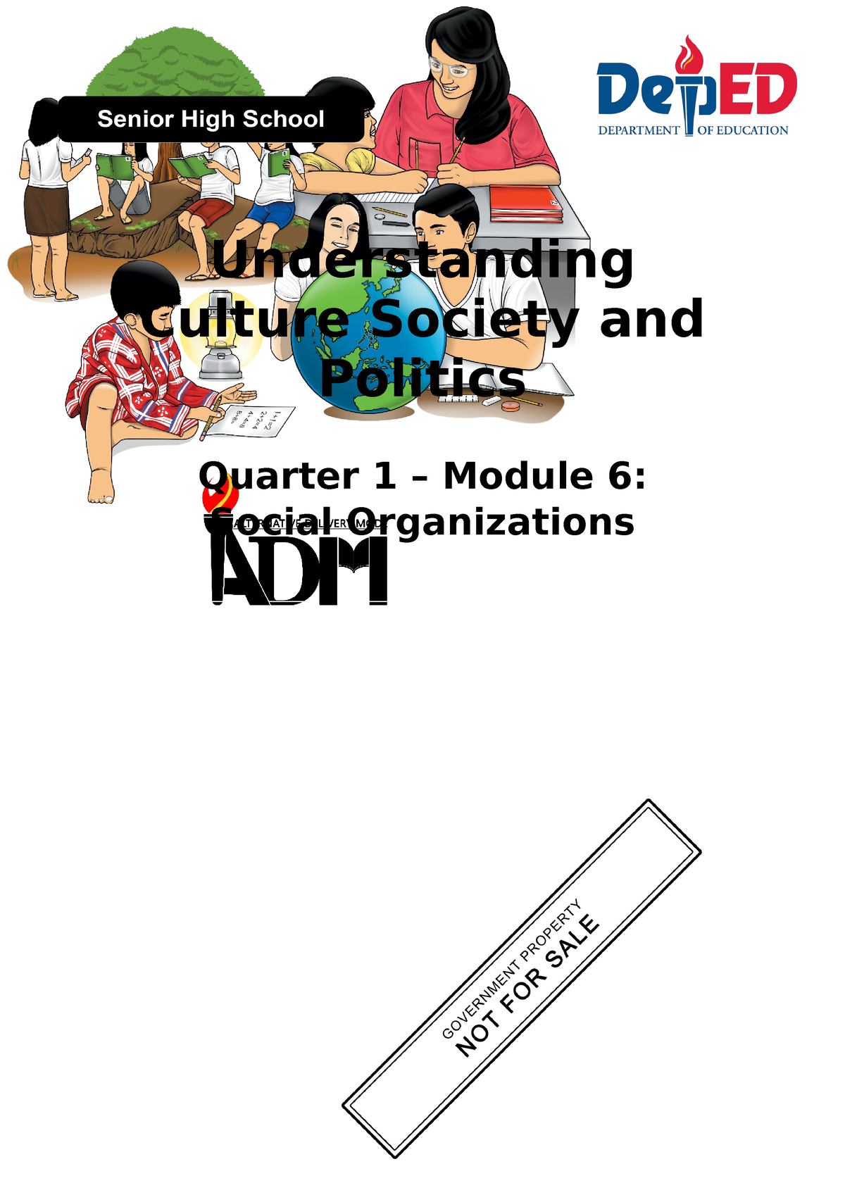 UCSP11 ADM Q1-6 M6 2020 V - Understanding Culture Society And Politics ...