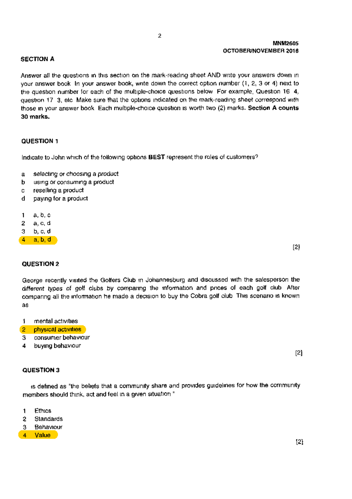 Consumer Behaviour MCQ-Questions That You Can Practice During Exams ...