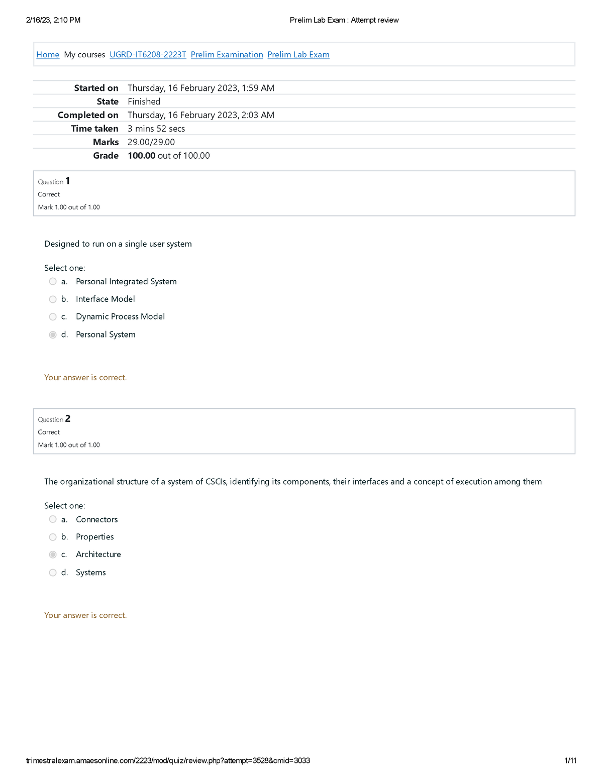 UGRD-IT6208 System Integration And Architecture 1 Prelim Lab - Home My ...