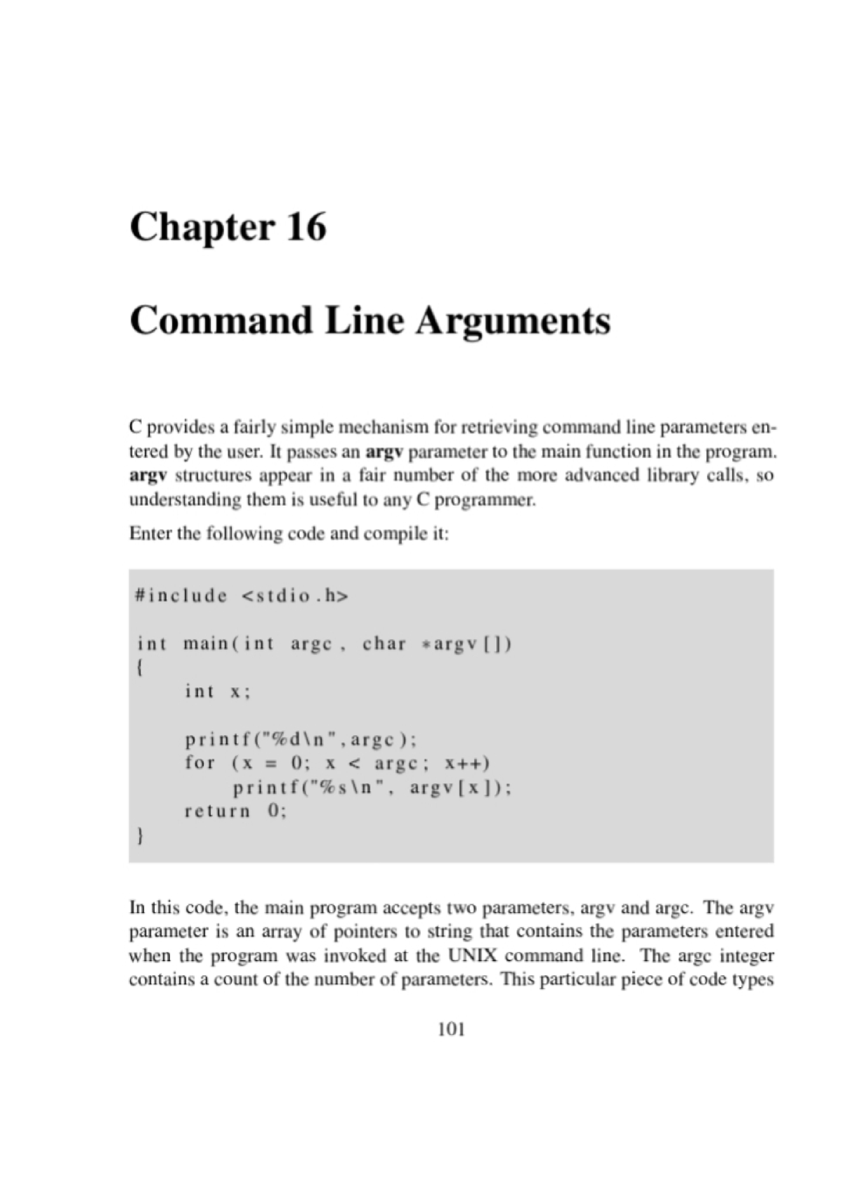 Chapter 16 - Command Line Arguments In C - BSc Computer Science - Studocu