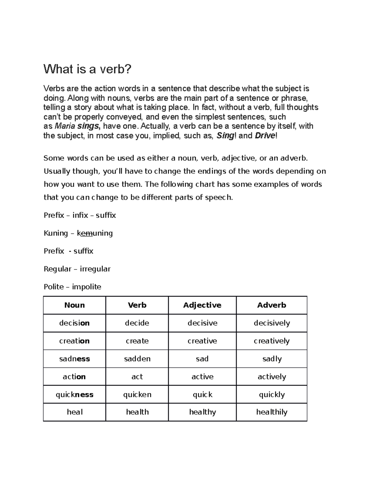 materials-5-parts-of-speech-what-is-a-verb-verbs-are-the-action-words-in-a-sentence-that