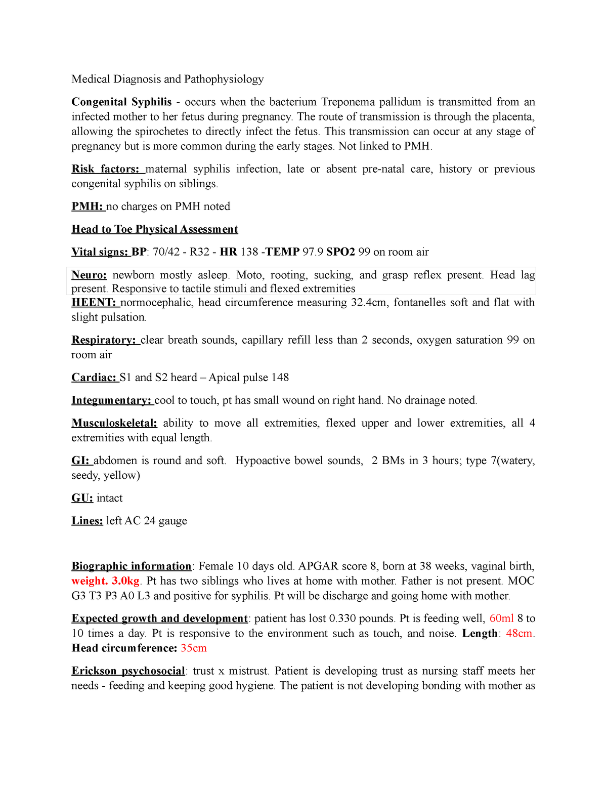 Pedscaremap - Peds concept map - Medical Diagnosis and Pathophysiology ...