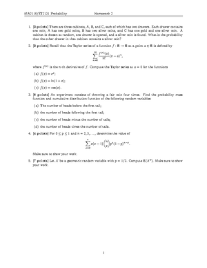 2021 st2131 final exam - solution - ST2131 - NUS - Studocu