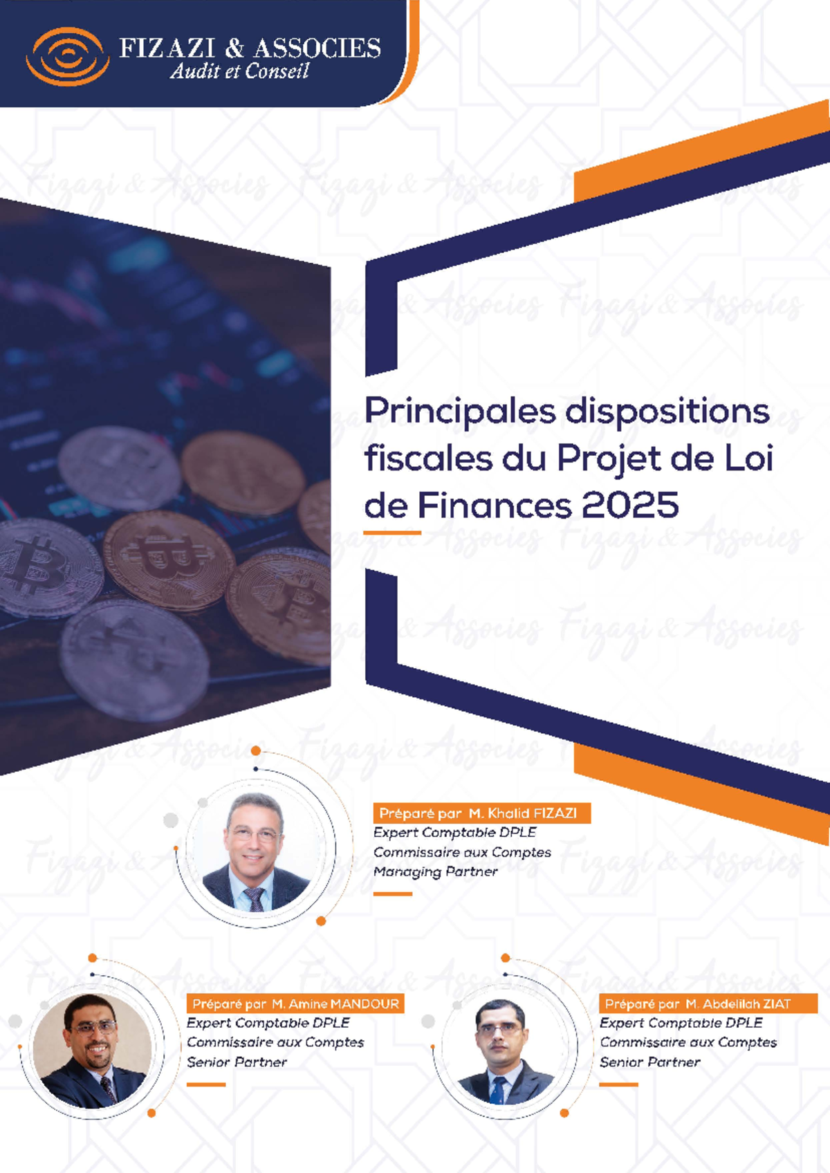 Principales dispositions fiscales du Projet de Loi de Finances 2025 ...