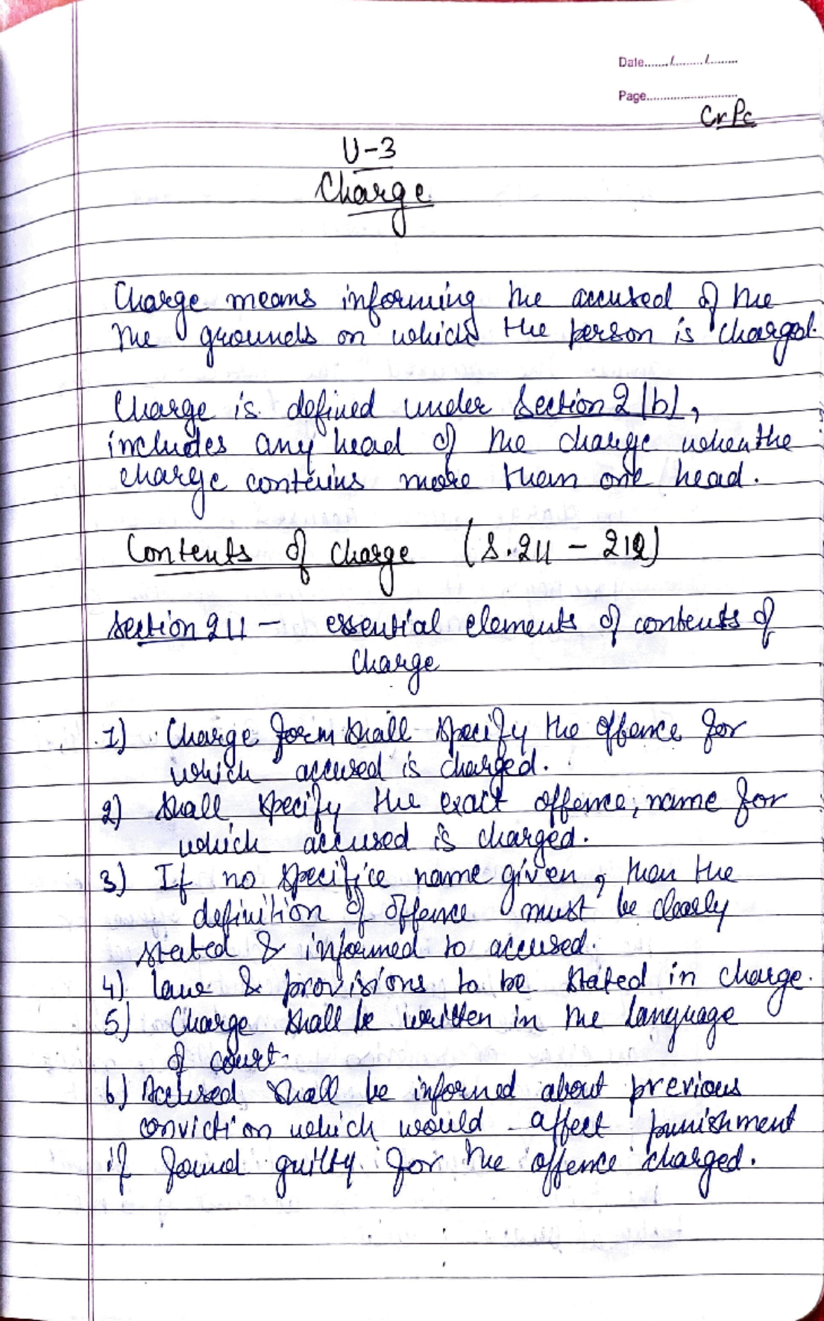 Charge unit3 Cr PC - Dale....... l........ l........ Page ...