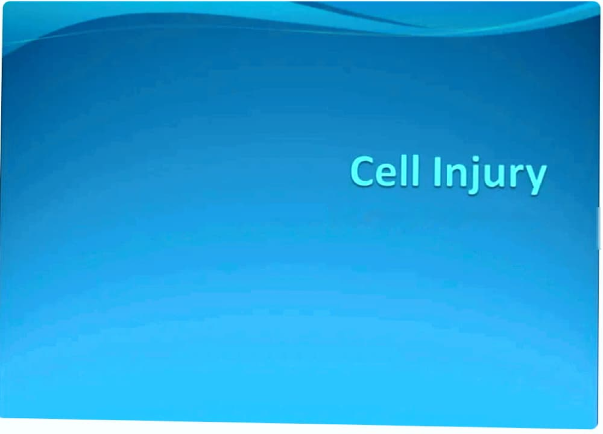 Cell Injury Meaning