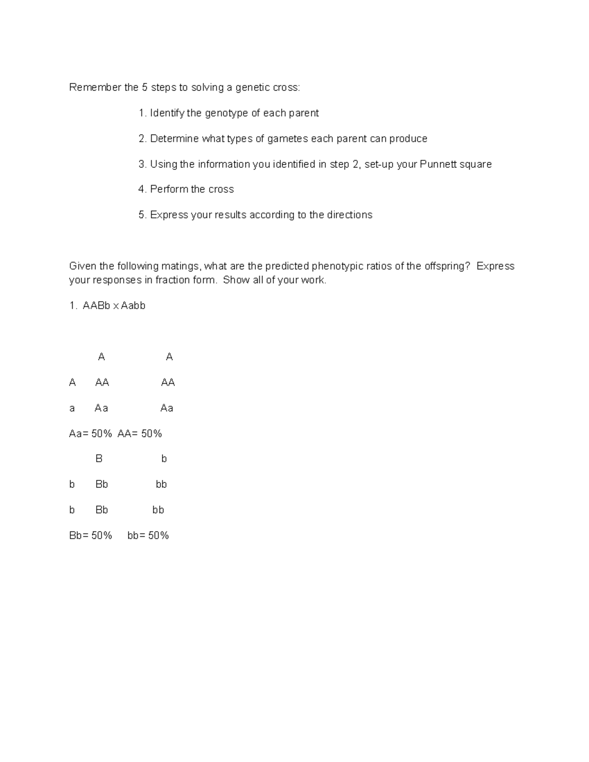 Week #8 - Homework for week 8 - Remember the 5 steps to solving a ...