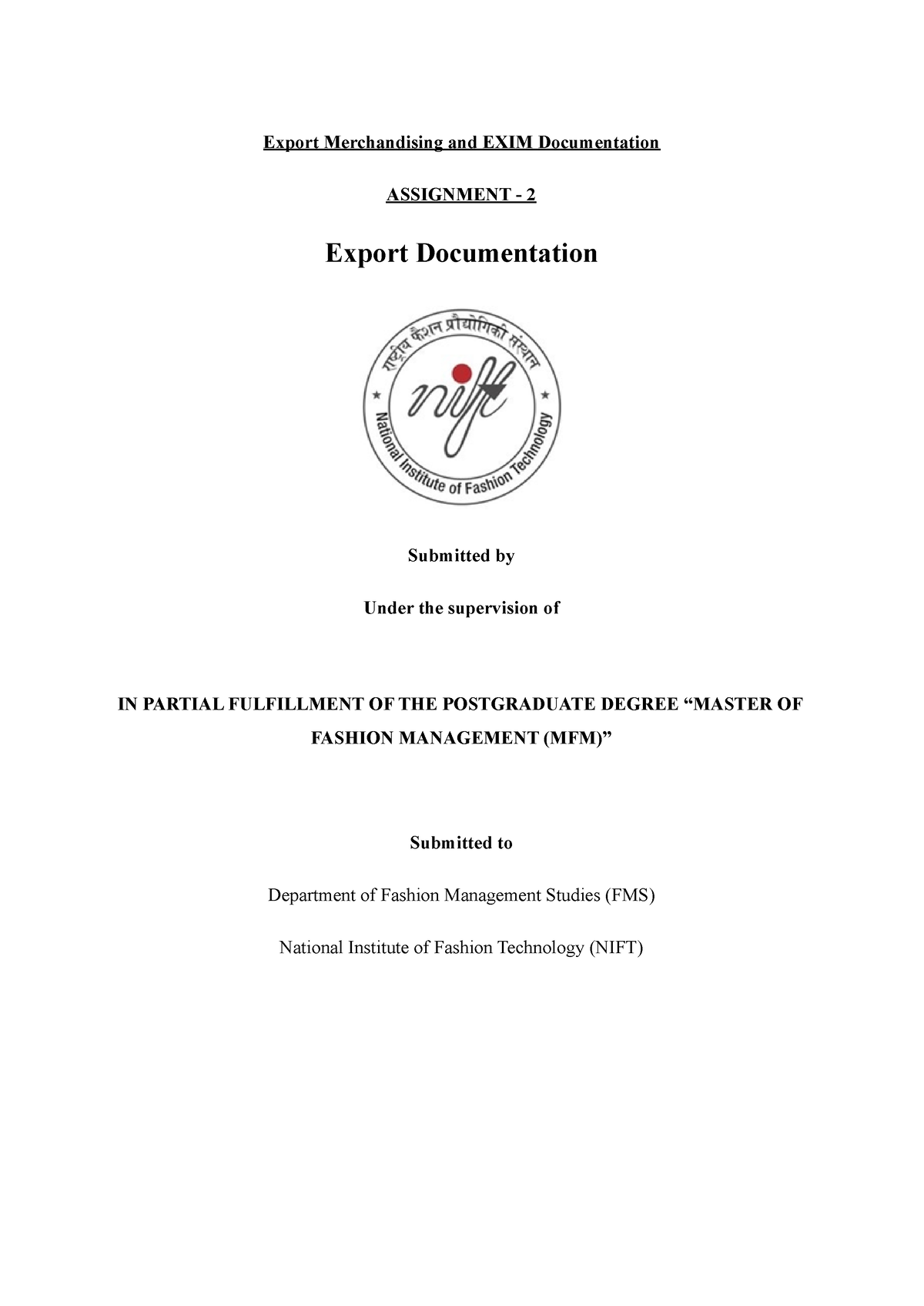 exim-assignment-2-export-merchandising-and-exim-documentation