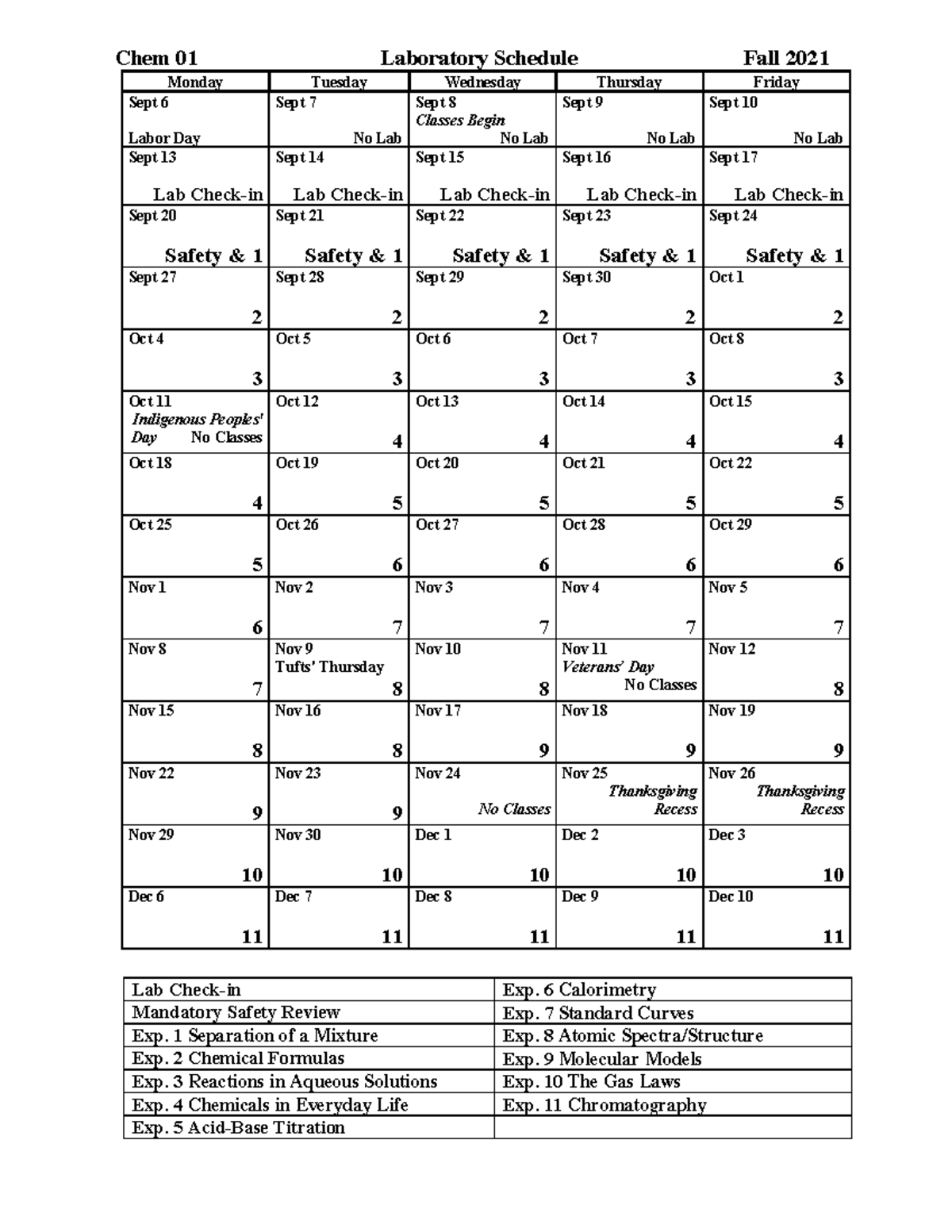 Tufts University Academic Calendar - x8o6snt