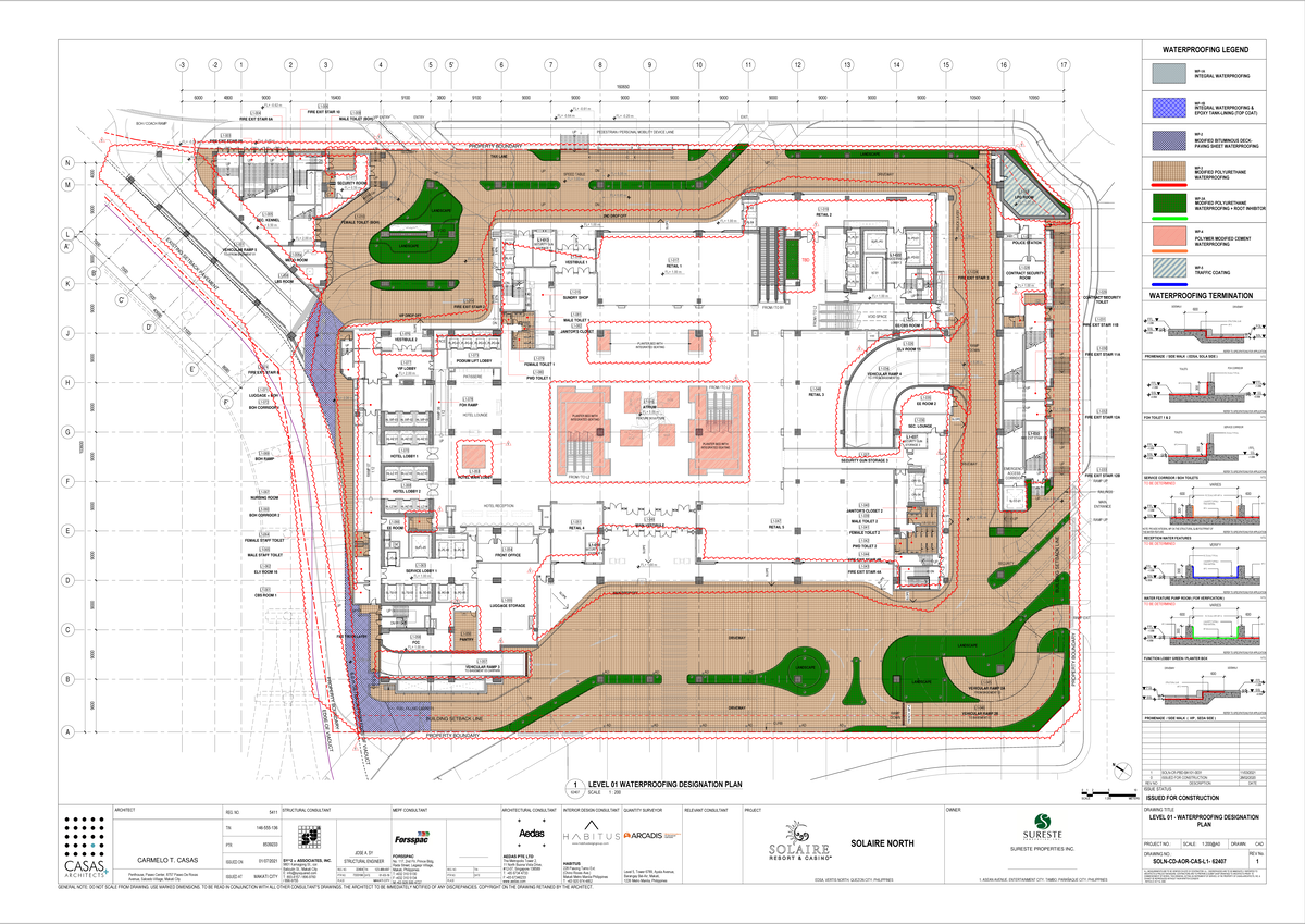 L1-L6 Draft WP - Screed Plan - N M K J H G E C B A A' B' C' D' E' F' -3 ...