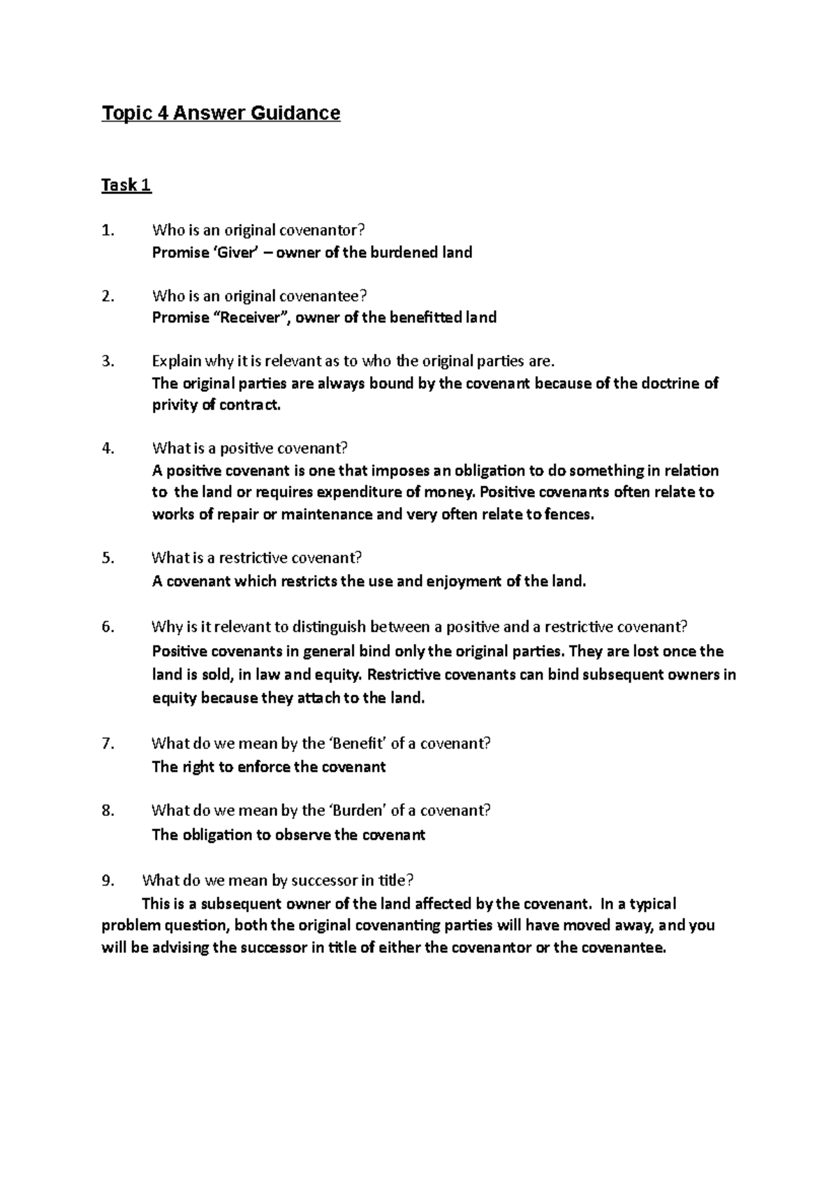 Topic 4 Answer Guidance - 456Z0404 - MMU - Studocu