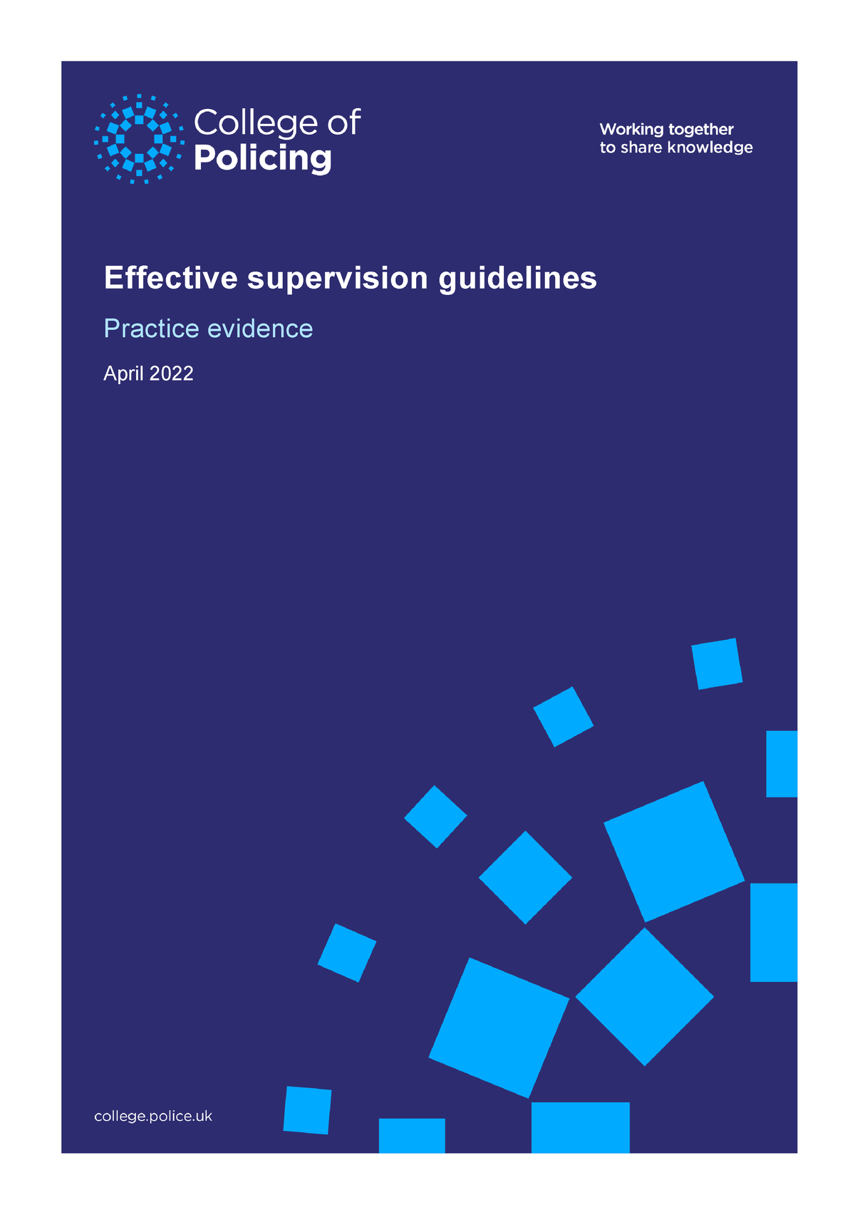 Effective Supervision Practice Evidence - Effective Supervision ...