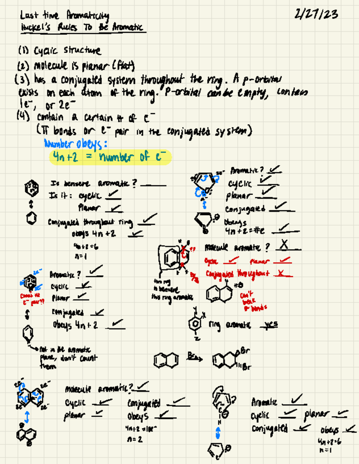 Organic Chemistry II - Lecture notes - attimeAromaticthe Aromain ...