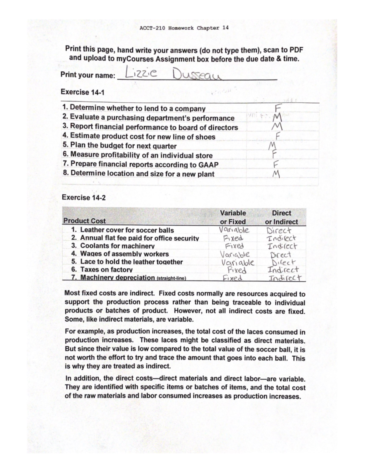 ACCT-210 Homework Chapter 14 - 0101 301 - Studocu