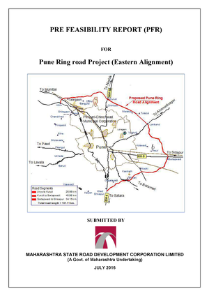 Pune Ring Road Land Acquisition Nears Completion
