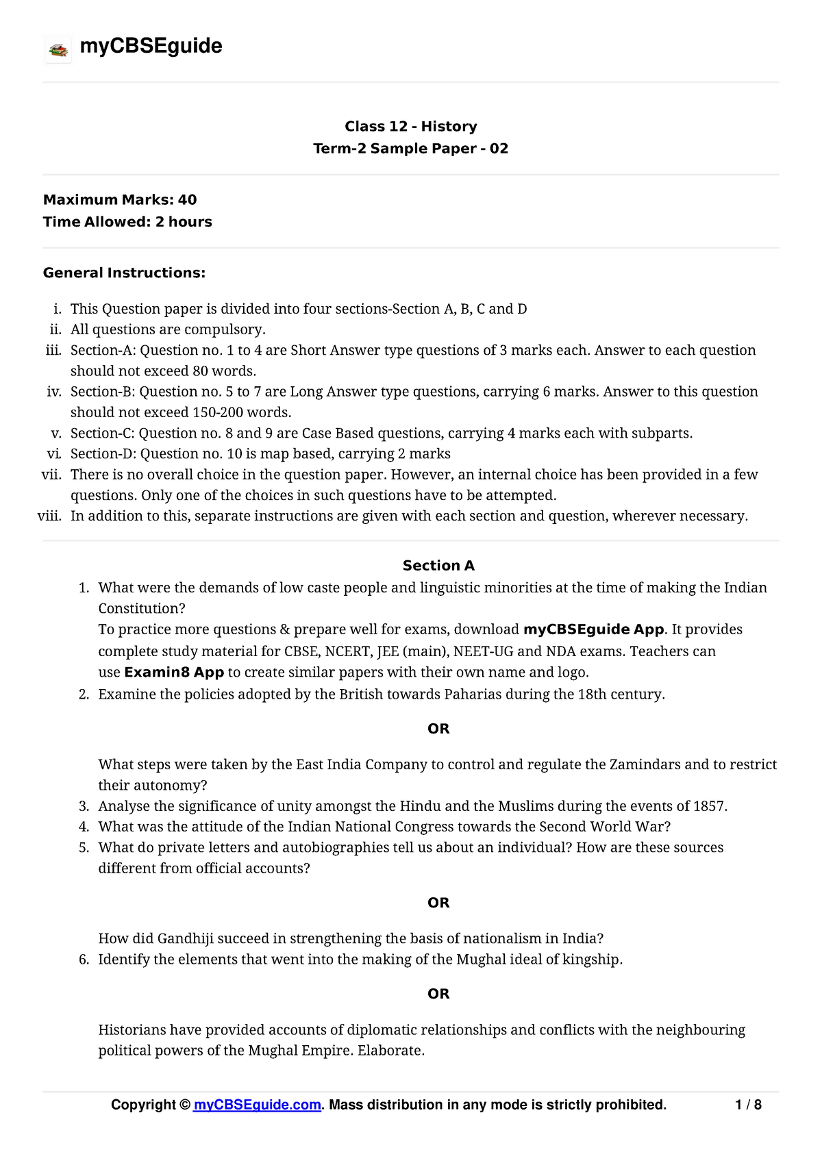 history grade 12 essays paper 2 term 2