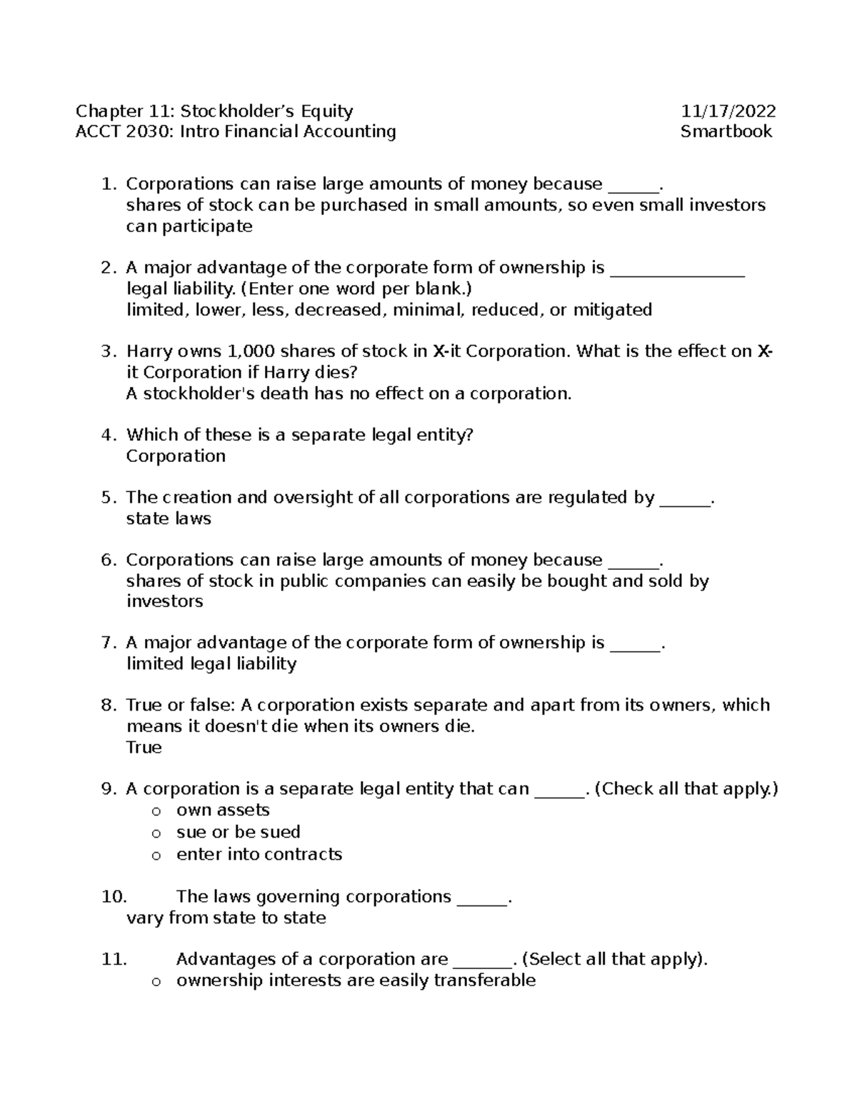 chapter-11-stockholders-equity-questions-and-answers-chapter-11