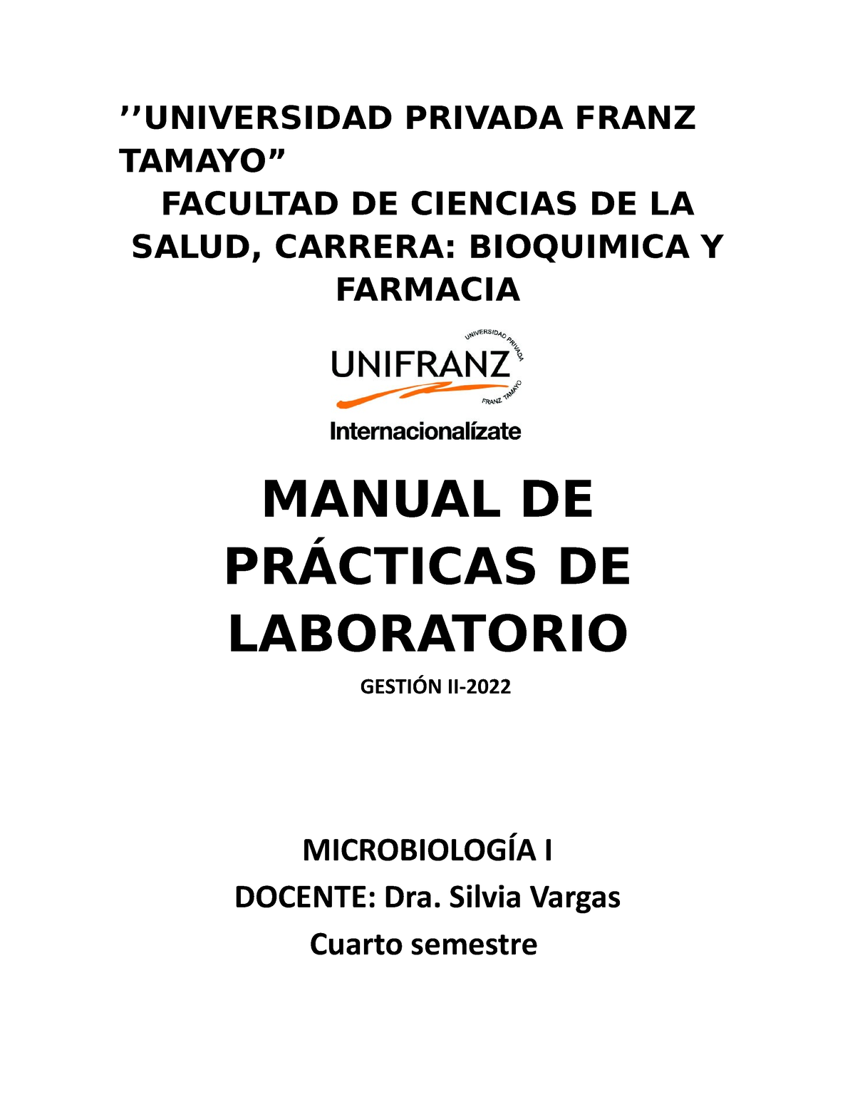 GUIA DE Practicas 2 - Guía Para Mejores Prácticas - ’’UNIVERSIDAD ...