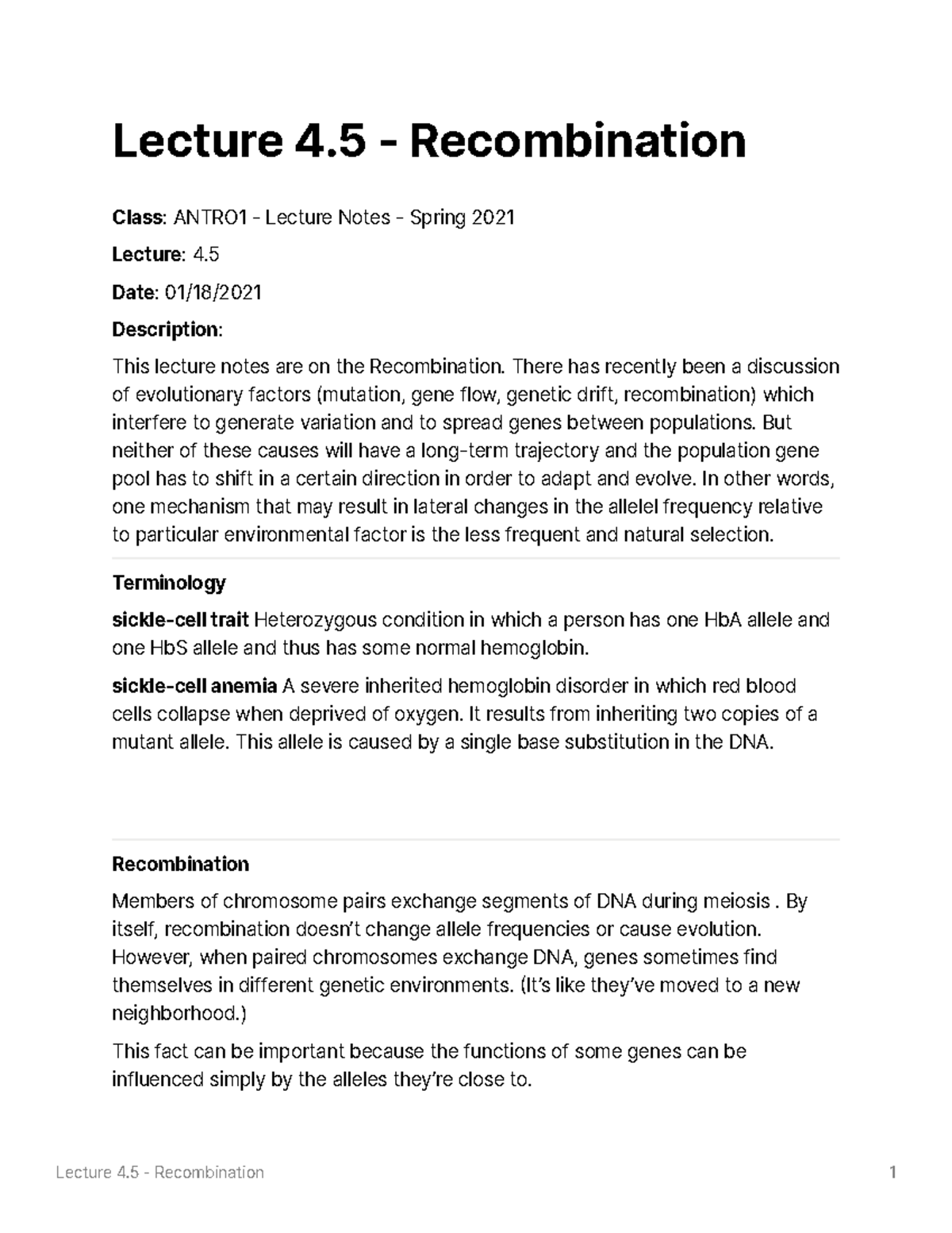 4-lecture-notes-4-5-lecture-4-recombination-class-antro1