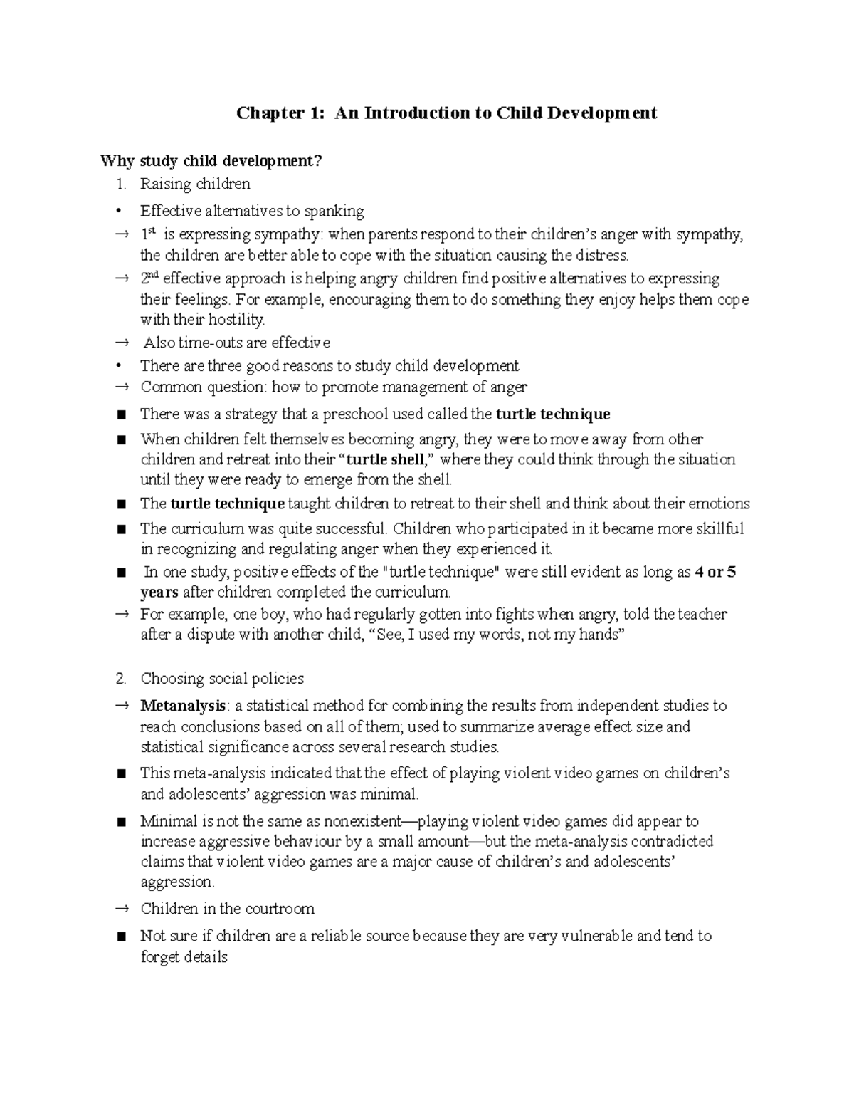 Chapter 1 - Psychological information - Chapter 1: An Introduction to ...