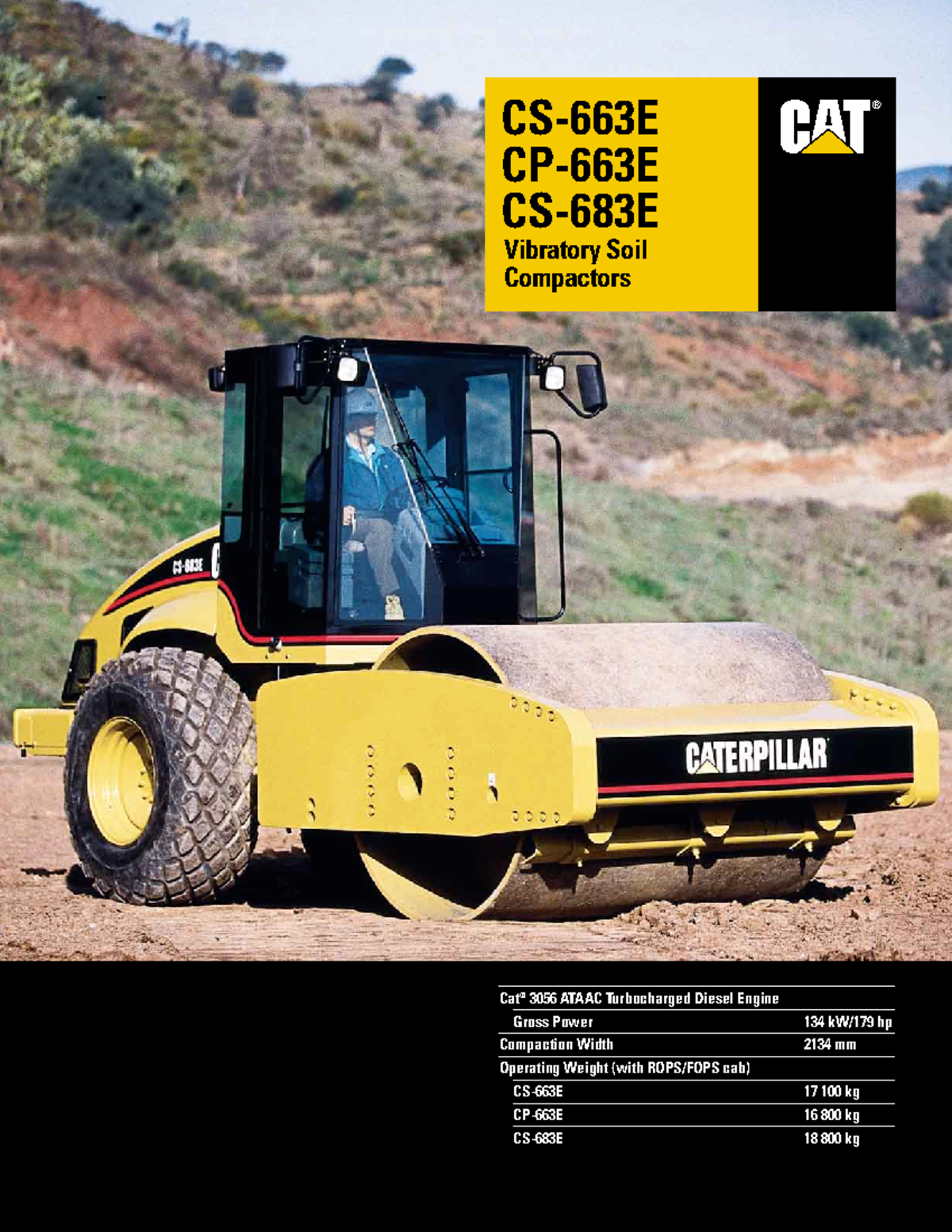 CS663E CP663 CS683E E(4fb) - Cat® 3056 ATAAC Turbocharged Diesel Engine ...