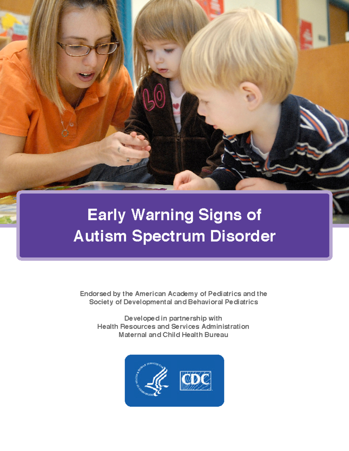 Early warning signs autism CDC - Early Warning Signs of Autism Spectrum ...