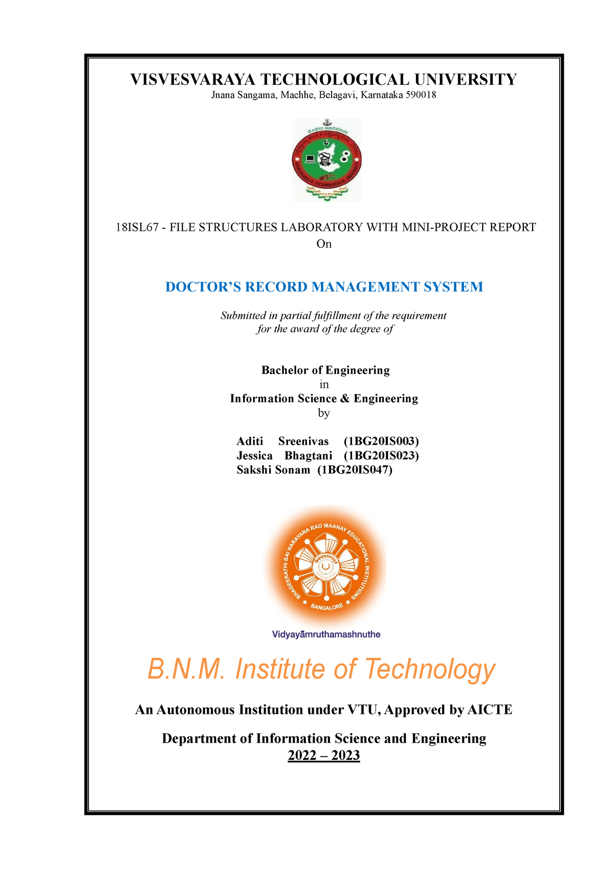 Final draft FS - Data Structure & Algorithms - BIT Mesra - Studocu