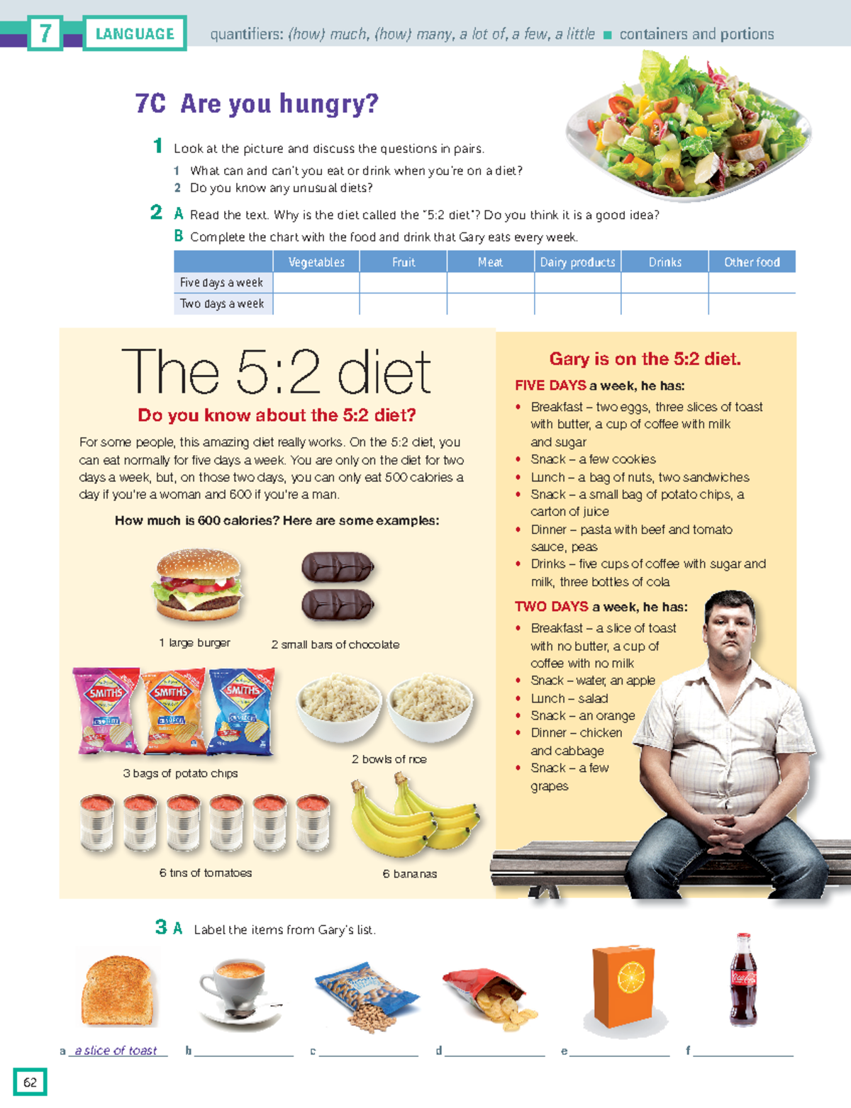 Lección 7C Y 7D - 7 LANGUAGE quantifiers: (how) much, (how) many, a lot ...