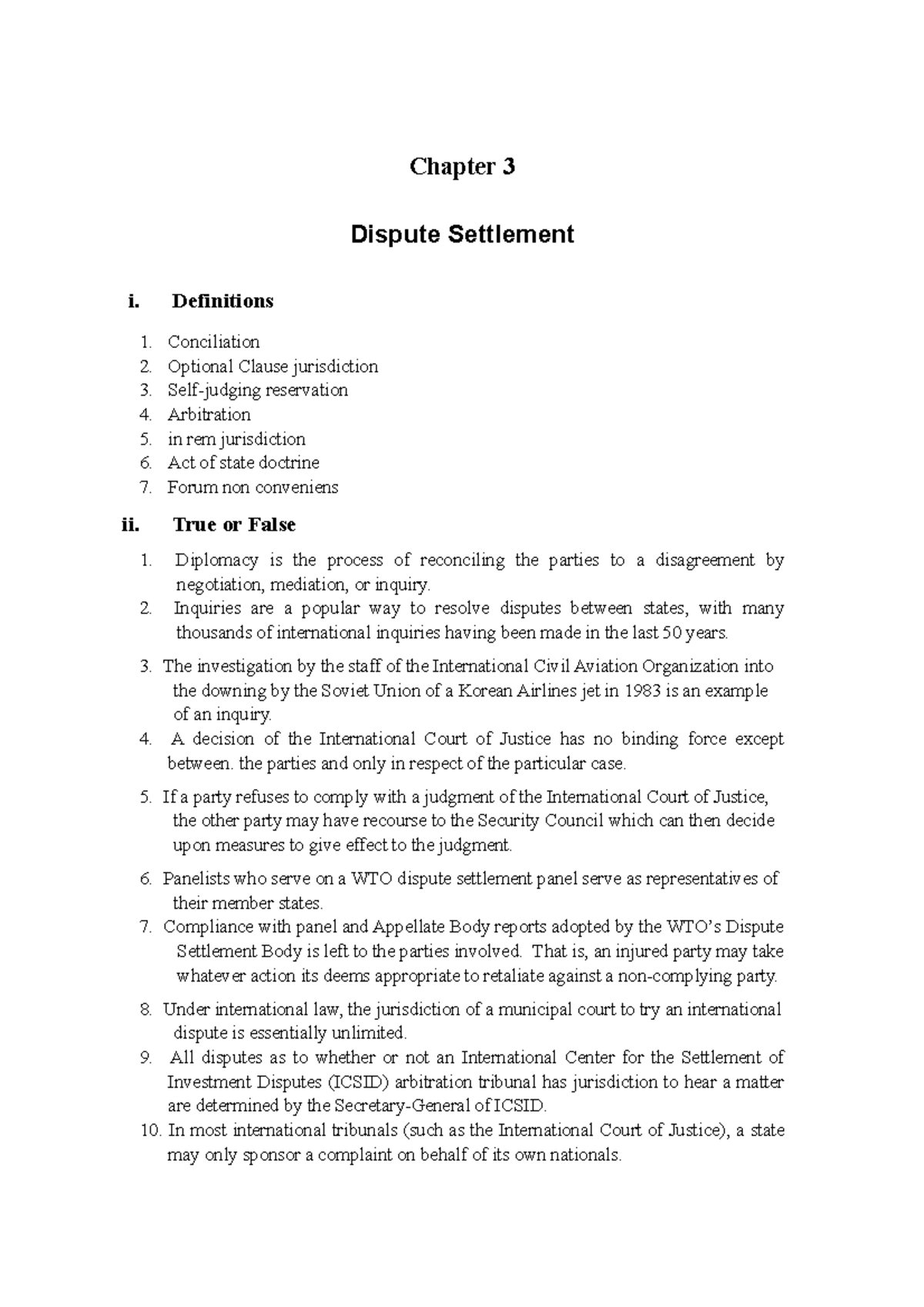 Ch3 Homework 0415 Homework Of Business Law Chapter 3 Chapter 3 Dispute Settlement I 