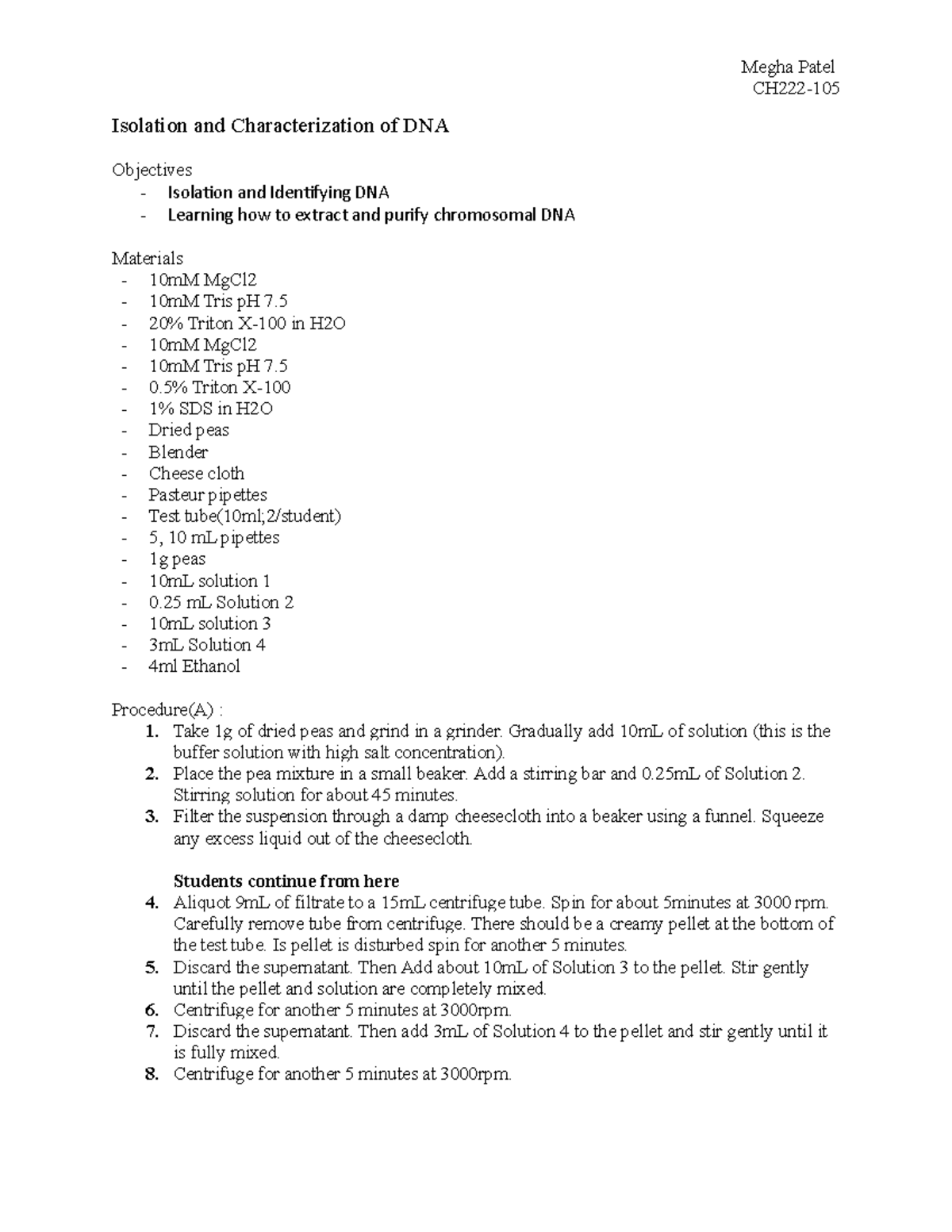 Pre Lab experiment 4 - CH-222 - Centennial College - Studocu