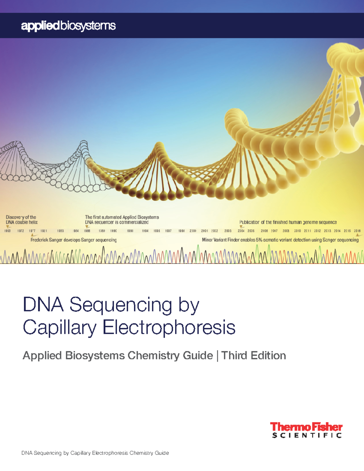 Sequencing handbook For beginners molecular biology - DNA Sequencing by ...