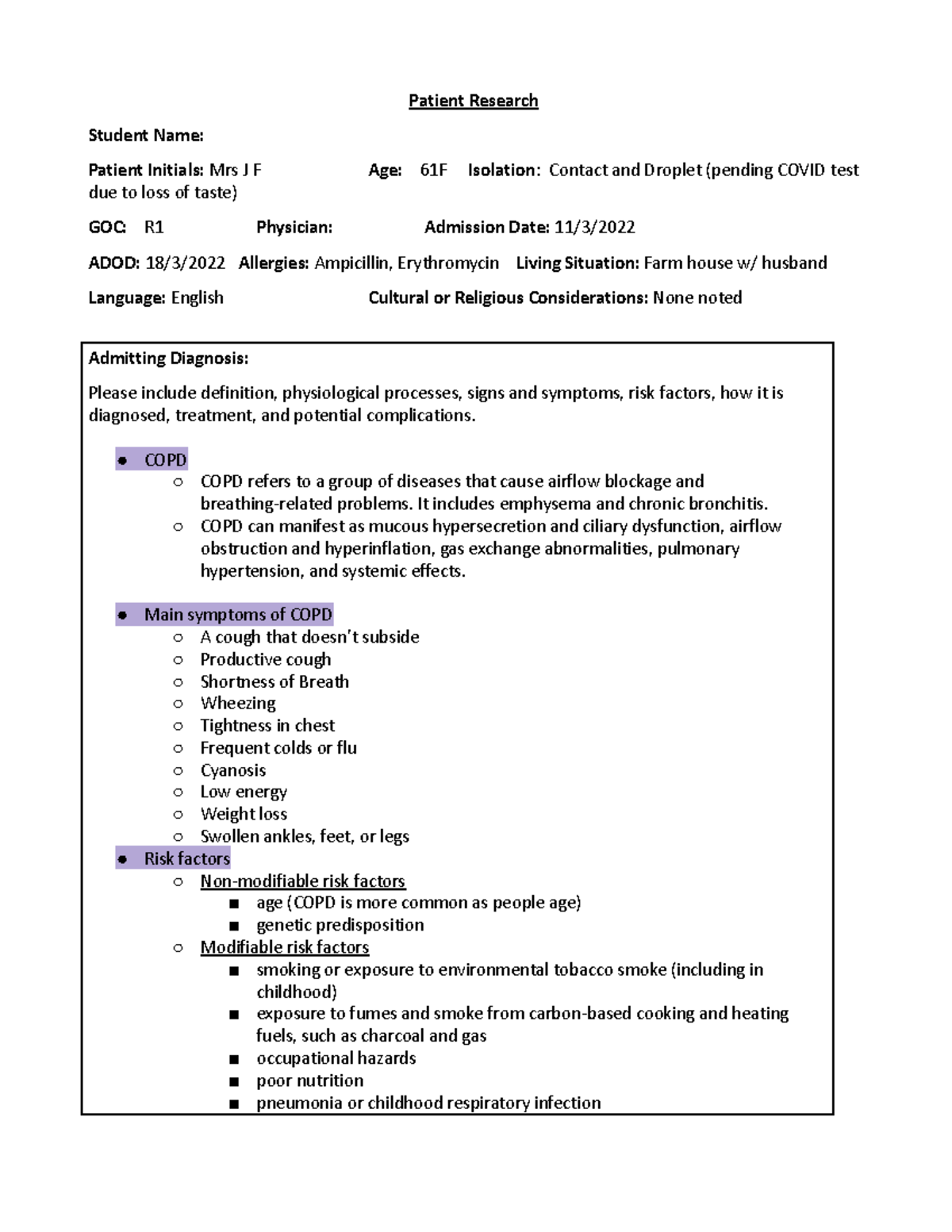 How To Write Patient Case Study