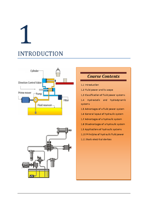 2171912 Oil Hydraulics And Pneumatics-Notes PDF-Units-6 - 6 ...