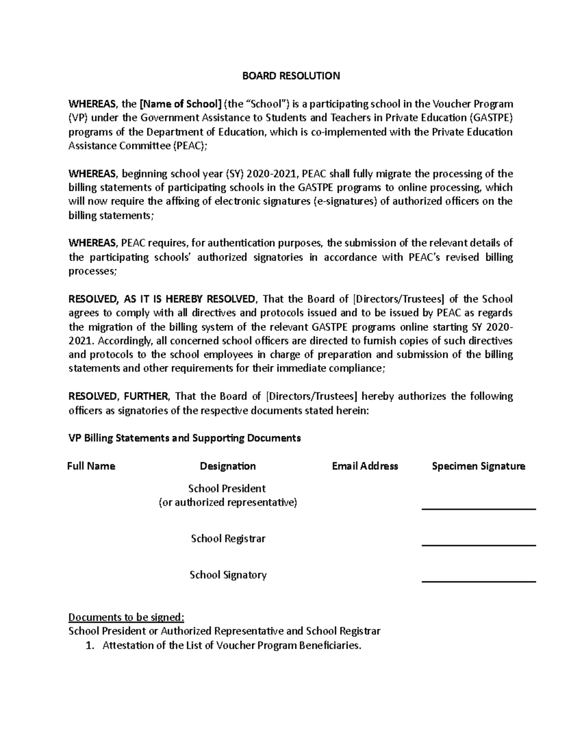 Board Resolution On Assigning Signatories In The Voucher Program 13   Thumb 1200 1553 