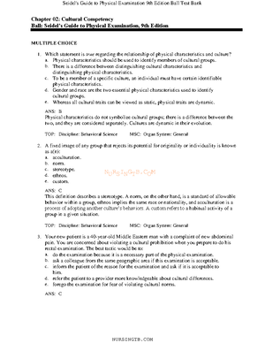 Advanced Practice Quiz Questions Guide - NURS 751 - Mercy - Studocu