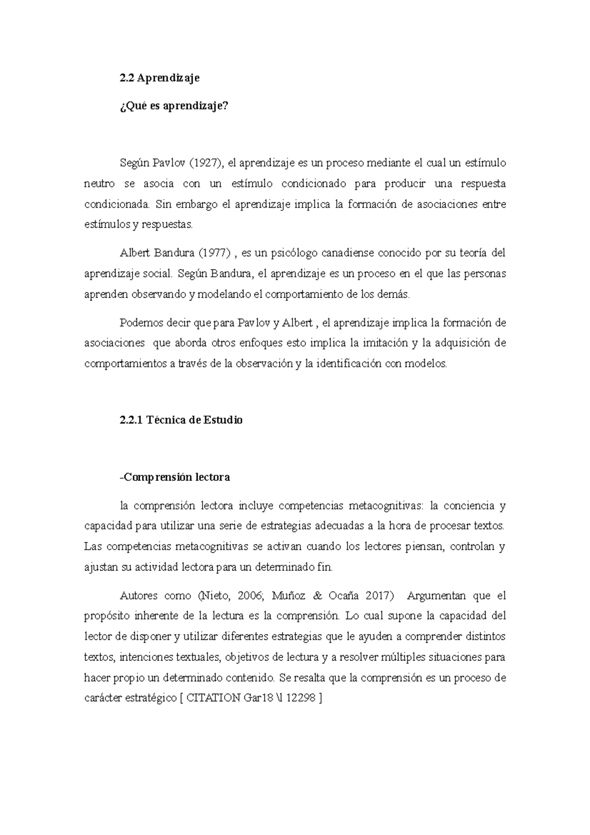 Variable Y - Usela con cuidado - 2 Aprendizaje ¿Qué es aprendizaje ...