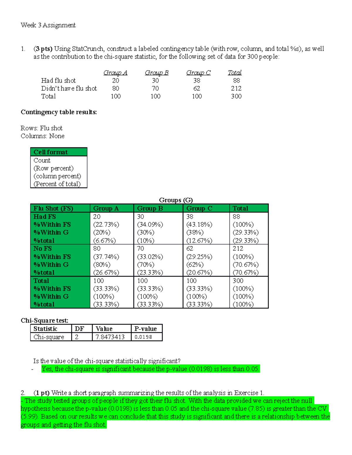 Week 3 Assignment - BST322 National University - Week 3 Assignment ( 3 ...