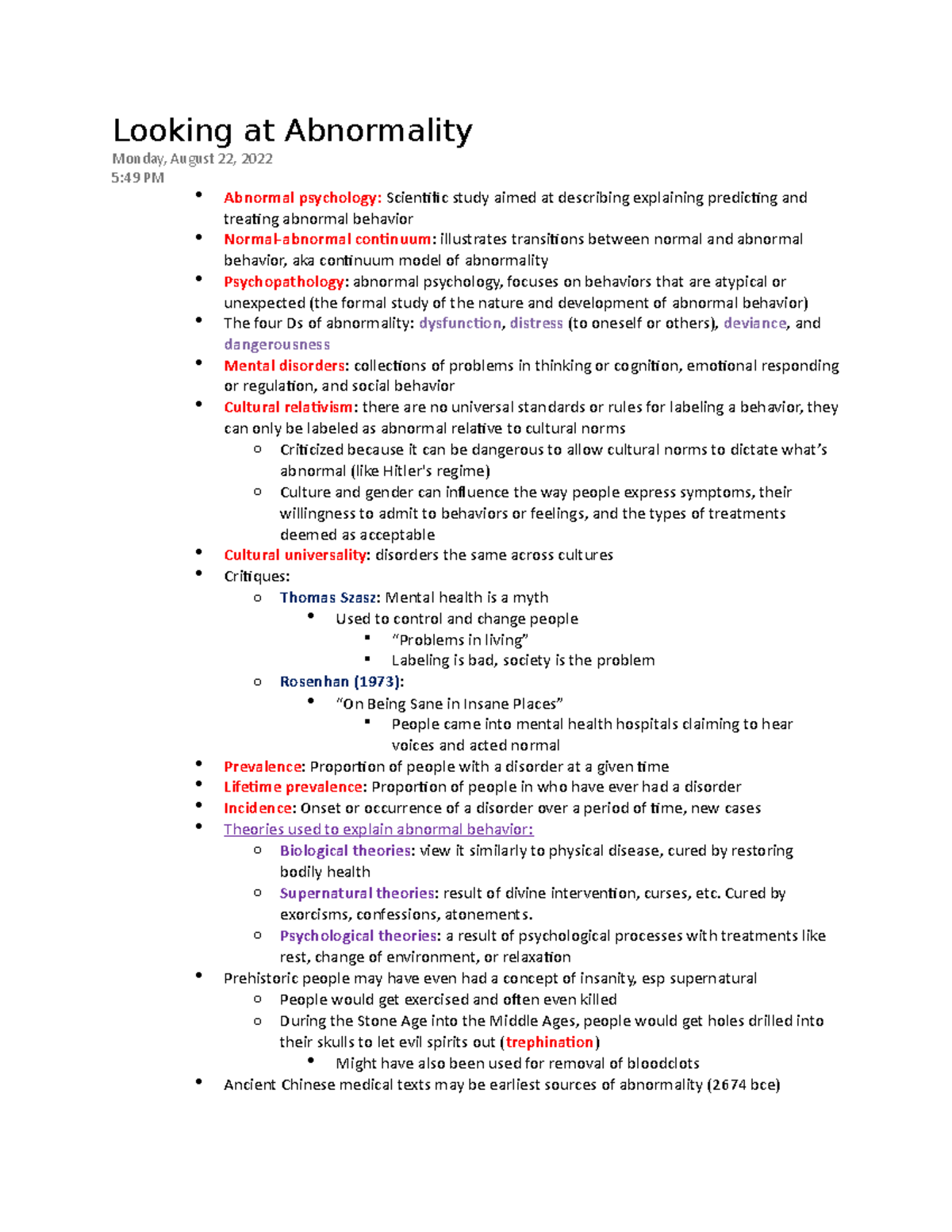 Looking At Abnormality - Looking At Abnormality Monday, August 22, 2022 ...